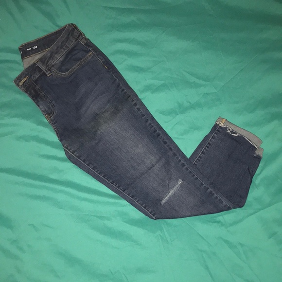 Womens Vans cropped denim - Picture 1 of 3